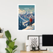 Aspen Ski Poster 1 ポスター (ホームオフィス)