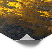 Aspen tree groves in fall colors and new ポスター (角)