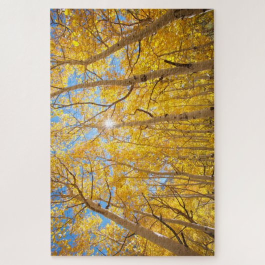 Aspen Trees | Sierra Nevada Mountains, CA ジグソーパズル (縦)