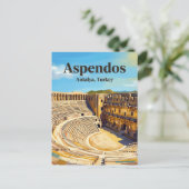 Aspendos Theatre, Serik, Mediterranean ポストカード (スタンド正面)