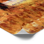 Aspens of Colorado in Vibrant Autumn Splendor ポスター (角)