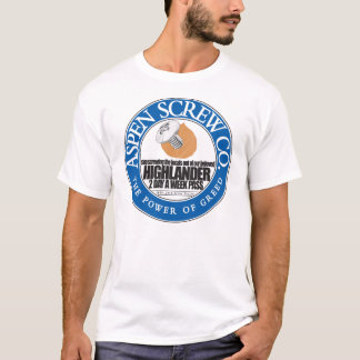 AspenScrewCoFront Tシャツ