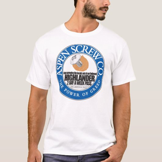 AspenScrewCoFront Tシャツ (正面)