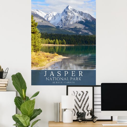 asper National Park - Alberta Canada Since 1907 ポスター (ホームオフィス)
