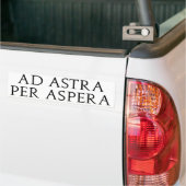 Asperaごとの広告Astra バンパーステッカー (トラック上)