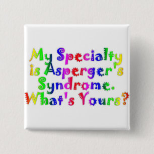 Aspergerの専門 缶バッジ