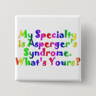 Aspergerの専門 缶バッジ