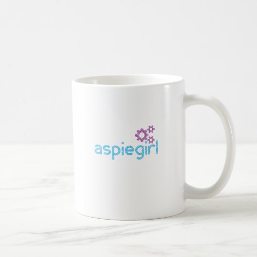 AspergersのAspiegirlの女性 コーヒーマグカップ (右)