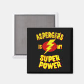 Asperger's Is My Super Power  マグネット (正面/裏面)