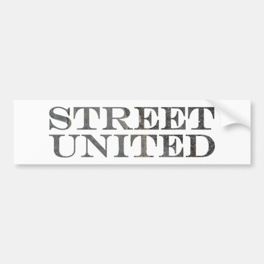 Asphaltlogo バンパーステッカー (正面)