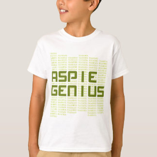 Aspieの天才-コンピュータ Tシャツ