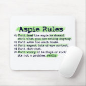 Aspieの規則 マウスパッド (マウス)