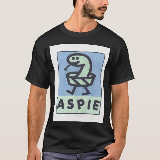 Aspie Tシャツ (正面)
