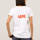 ASPIE Tシャツ (裏面)