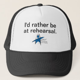 Aspire "I'd rather be at rehearsal" Trucker Hat キャップ