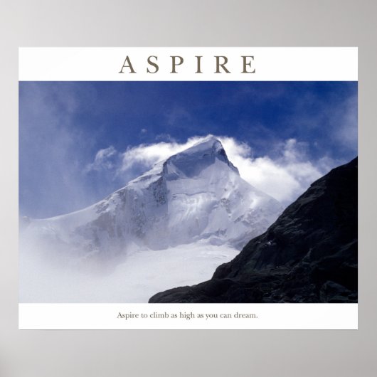 Aspire - Mt Aspiring ポスター (正面)
