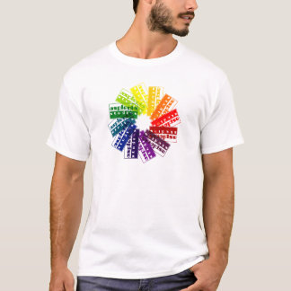 Aspleniaのカラーホイール Tシャツ