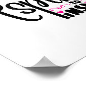 Asre To Insre Sitive Motivational Gift Tee ポスター (角)