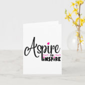 Asre To Insre Sitive Motivational Gift Tee Tank To カード (黄色い花)