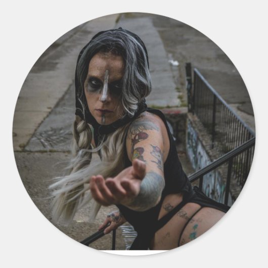 Assassin Sticker ラウンドシール (正面)