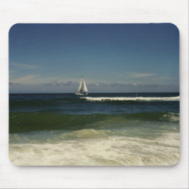 Assateagueの島の国民の海岸の航海 マウスパッド