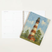 Assateague Lighthouse Watercolor プランナー手帳 (ディスプレー)