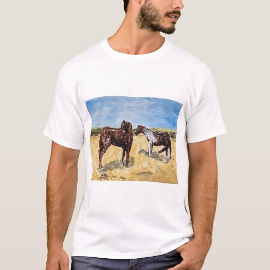 Assateague Ponies Tシャツ (正面)