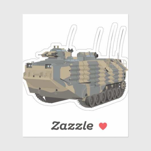 Assault Ambiolious Vehicle (AAV) AAVP7A1 シール (シート)