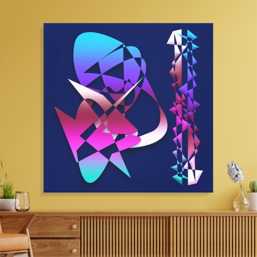 Assault on the Medieval Castle キャンバスプリント (インサイチュ (リビング))