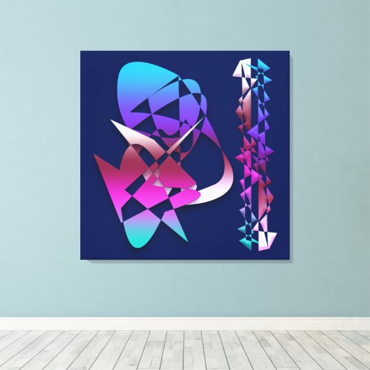 Assault on the Medieval Castle キャンバスプリント (インサイチュ (ウッドフロア))