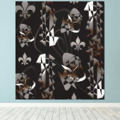 Assault on the Medieval Castle 4 キャンバスプリント (インサイチュ (ウッドフロア))