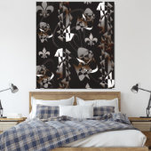 Assault on the Medieval Castle 4 キャンバスプリント (インサイチュ (寝室))