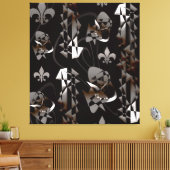 Assault on the Medieval Castle 4 キャンバスプリント (インサイチュ (リビング))