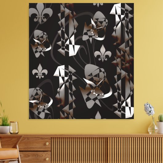 Assault on the Medieval Castle 4 キャンバスプリント (インサイチュ (リビング))