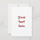 Assault on the Pumpkin カード (裏面)