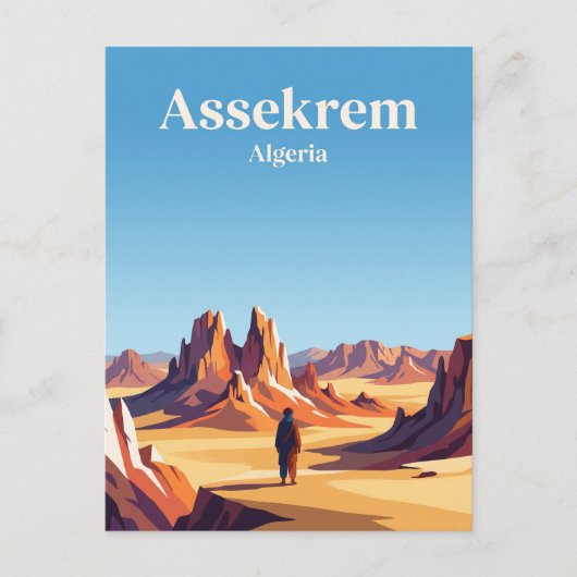 Assekrem Algeria ポストカード (正面)