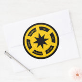 assemblea sab ラウンドシール (封筒)