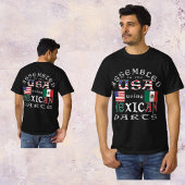 Assembled USA Using Mexican Parts Personalize Men Tシャツ