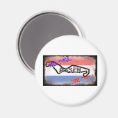 Assen – 行ったことがあるか マグネット (正面/裏面)