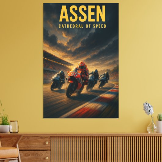 Assen TT Circuit MotoGP Dutch Grand Prix 2024 Cath キャンバスプリント (インサイチュ (リビング))