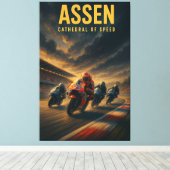 Assen TT Circuit MotoGP Dutch Grand Prix 2024 Cath キャンバスプリント (インサイチュ (ウッドフロア))