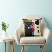 Asserting, abstract painting by Kandinsky, クッション (椅子)