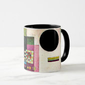 Asserting, abstract painting by Kandinsky, マグカップ (正面右)