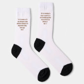 Assertiveness Crew Socks ソックス (右)