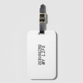 Asset ID & Transit Protocol  ラゲッジタグ (正面縦)