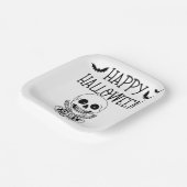 Assiette en carton Happy Halloween ペーパープレート (傾斜あり)