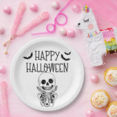 Assiette en carton Happy Halloween ペーパープレート (パーティー)