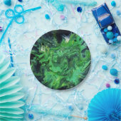 Assiette en papier. Motif abstrait. Anetka. ペーパープレート (パーティー)