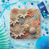 Assiettes en carton Blossoming Beauty ペーパープレート (パーティー)