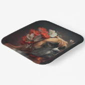 Assiettes en carton chien Boxer ペーパープレート (傾斜あり)